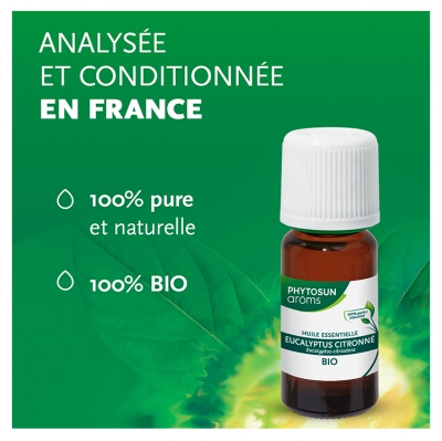 Phytosun Arôms Eucalyptus Citronné / Eucalyptus Citriodora Bio 10 ml