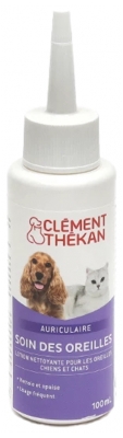 Clément Thékan Soin des Oreilles chiens et chats 100 ml