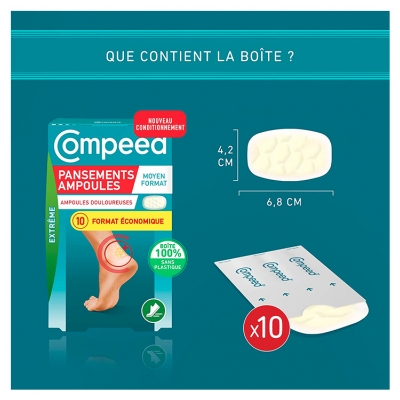 Compeed Ampoules ® Extrême Bt 10