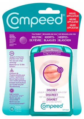 Compeed Bouton de Fièvre 15 Patchs