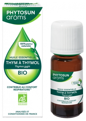 Phytosun Arôms Thym à Thymol / Thymus Zygis Bio 10 ml