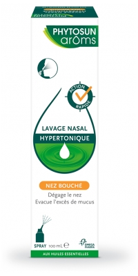 Phytosun Arôms Lavage Nasal Hypertonique 100 ml