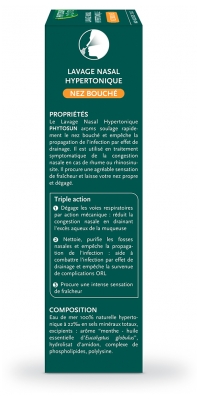 Phytosun Arôms Lavage Nasal Hypertonique 100 ml