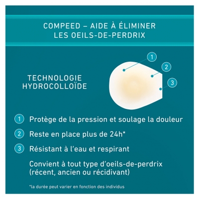 Compeed Oeil-De-Perdrix 10 Pansements