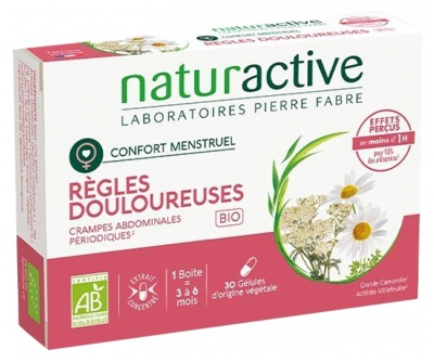 Naturactive Règles Douloureuses Bio Confort Menstruel 30 Gélules