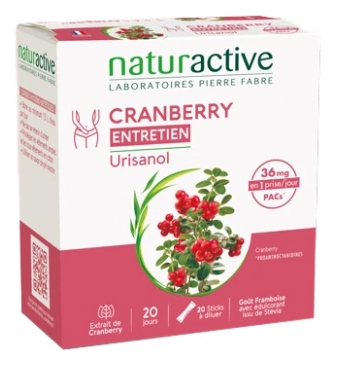 Naturactive Cranberry Urisanol 20 Sticks