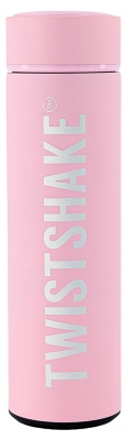 Twistshake Bouteille Chaude ou Froide 420 ml - Couleur : Rose Pastel