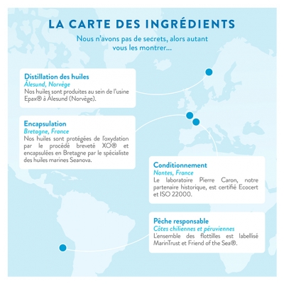 Nutri&Co Oméga 3 Epax® Haute Concentration 120 Gélules