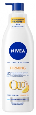 Nivea Q10 Lotion Corps Fermeté Hydratant + Vitamine C Peaux Normales 250 ml 
