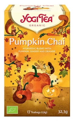 Yogi Tea Pumpkin Chai Bio 17 Sachets de 1,9 g