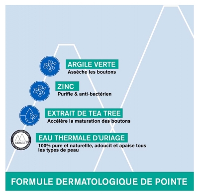 Uriage Hyséac Pâte SOS - Soin Local 15 Grammes