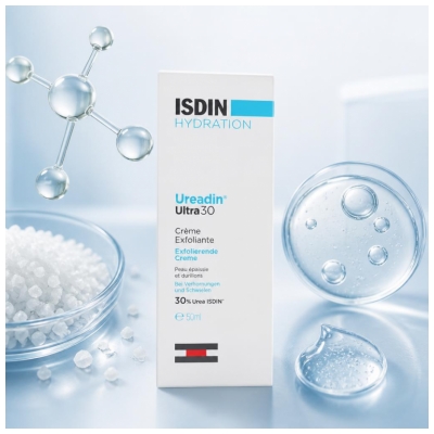 Isdin Ureadin Ultra30 Crème Exfoliante 30% d'Urée 50 ml