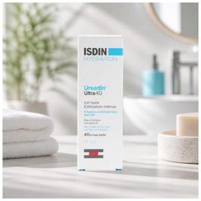 Isdin Ureadin Ultra40 Gel Huile Exfoliation Intense 40% d'Urée 30 ml