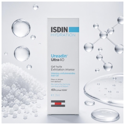 Isdin Ureadin Ultra40 Gel Huile Exfoliation Intense 40% d'Urée 30 ml