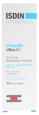 Isdin Ureadin Ultra40 Gel Huile Exfoliation Intense 40% d'Urée 30 ml