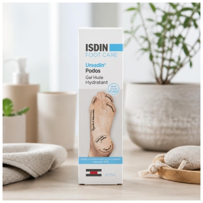 Isdin Ureadin Podos Gel Huile Hydratant Pieds 75 ml