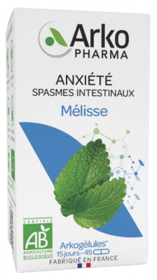 Arkopharma Arkogélules Mélisse Bio 15 Jours 45 Gélules