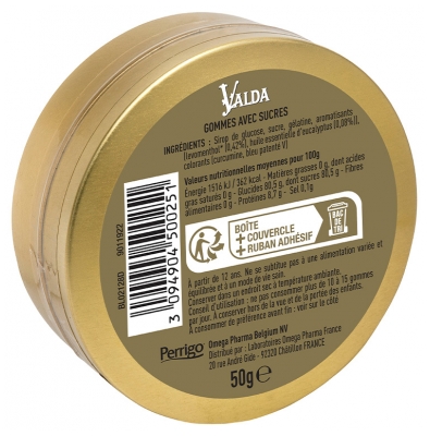 Valda Menthe Eucalyptus 50 g