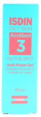 Isdin Acniben 3 On The Spot Gel Correcteur de Boutons 15 ml