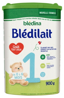 Blédina Bledilait 1er Âge 900 g de 0 à 6 Mois