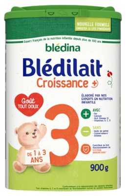 Blédina Bledilait Croissance+ 900 g Dès 12 Mois