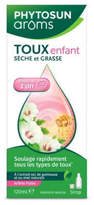 Phytosun Arôms Sirop Toux Enfant 120 ml