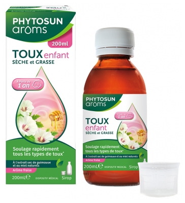 Phytosun Arôms Sirop Toux Enfant 120 ml
