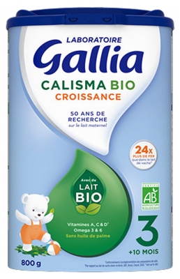 Laboratoire Gallia Calisma Croissance Bio Des 12 Mois