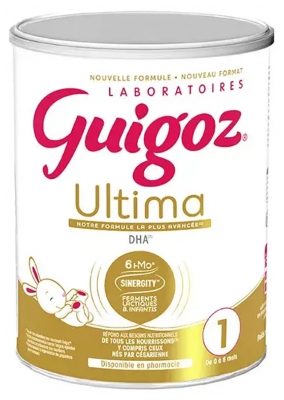 Guigoz Ultima Lait 1er Âge Bébés de 0 à 6 Mois 780 g