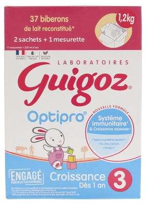 Guigoz Optipro Croissance 2 Sachets 1,2 kg