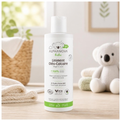 Alphanova Liniment Oléo-Calcaire Biologique 200 ML