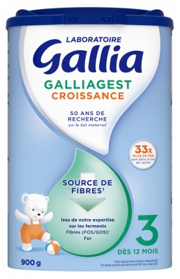 Gallia Galliagest Croissance 900 g Dès 12 Mois