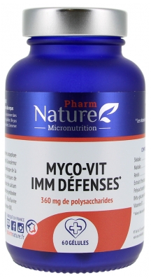 Pharm Nature Myco-Vit IMM Défenses 60 Unités