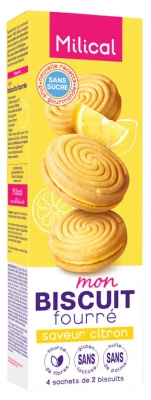 Milical Mon Biscuit Fourré - Goût : Citron