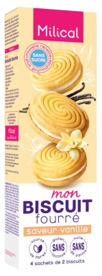 Milical Mon Biscuit Fourré - Goût : Vanille
