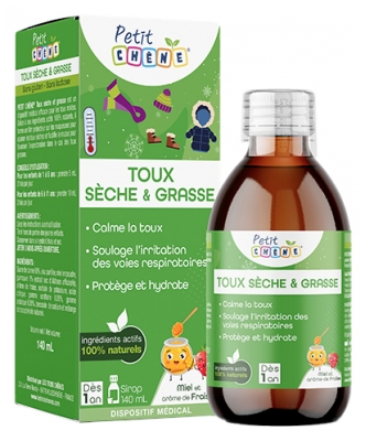 Les 3 Chênes Petit Chêne Toux Sèche et Grasse Dès 1 an 140 ml