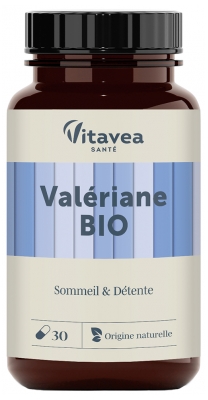 Vitavea Valériane Sommeil & Détente Bio 30 Unités