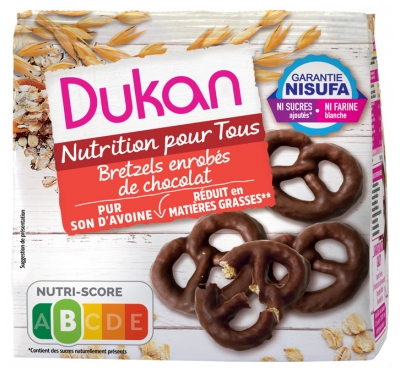 Dukan Bretzels Enrobes de Chocolat