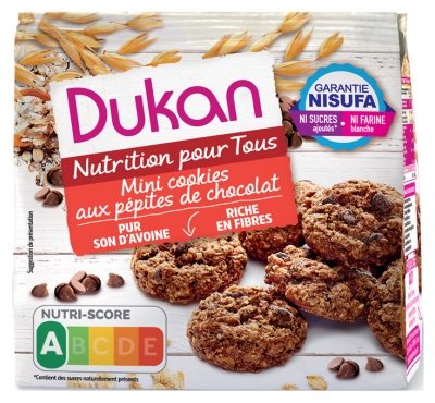Dukan Mini Cookies Aux Pépites de Chocolat