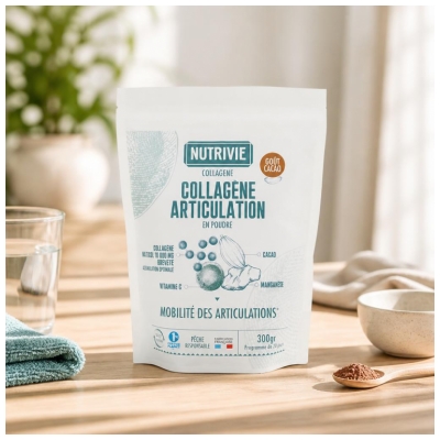Nutrivie Collagène Articulation en Poudre 300 Grammes