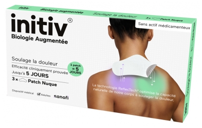 Sanofi Initiv Patch Nuque Soulage la Douleur 3 Patchs