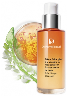 Dr Pierre Ricaud Crème Fluide Glow à la Vitamine C Niacinamide et Fraction Active de Lupin 50 ml