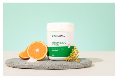 Novoma Vitamine C Immunité Tonus & Vitalité en Poudre 500 g