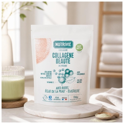 Nutrivie Collagène Beauté en Poudre 200 Grammes
