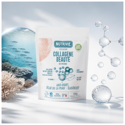 Nutrivie Collagène Beauté en Poudre 200 Grammes