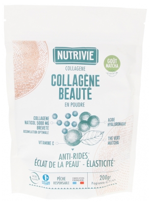 Nutrivie Collagène Beauté en Poudre 200 Grammes