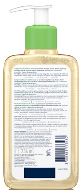 Cerave Huile Lavante Moussante Hydratante 236 ml Pour Les Peaux Normales à Trèsèches Les Peaux à Tendance Atopique