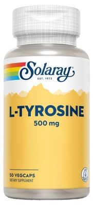 Solaray L-Tyrosine 500 mg 50 Unités