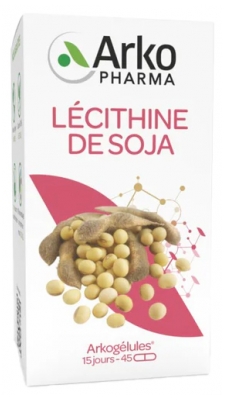 Arkopharma Arkogélules Lécithine de Soja 15 Jours 45 Capsules