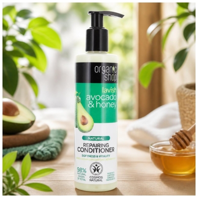 Organic Shop Après-Shampoing Réparateur Avocat & Miel 280 ML